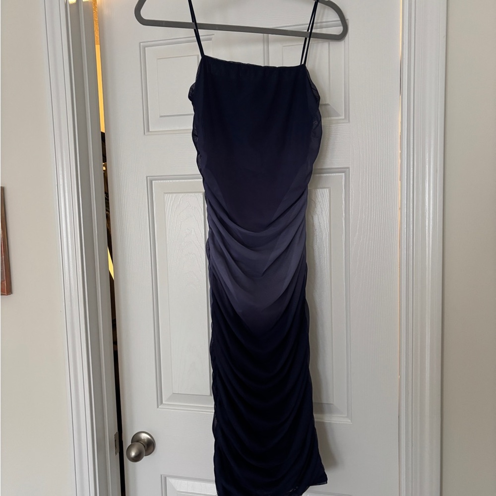 PinkVanilla Midnight Ombre Midi Dress
